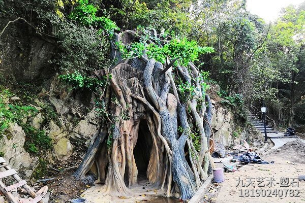 室外塑樹(shù)假樹(shù)景觀